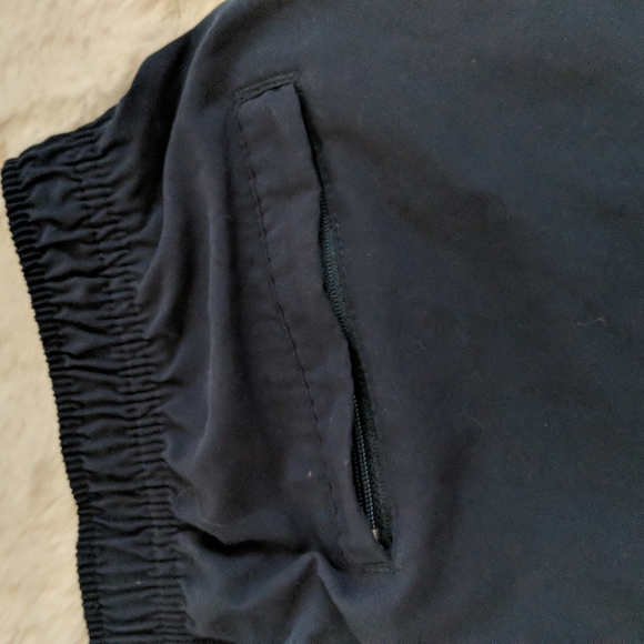 Nike Side Stripes Navy Blue Athletic pull-on Pants.  Size M(8-10) - Picture 6 of 12